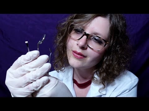 [ASMR] Surprise Dental Exam From Your Stalker Doctor (Dentist, Gloves, Personal Attention)