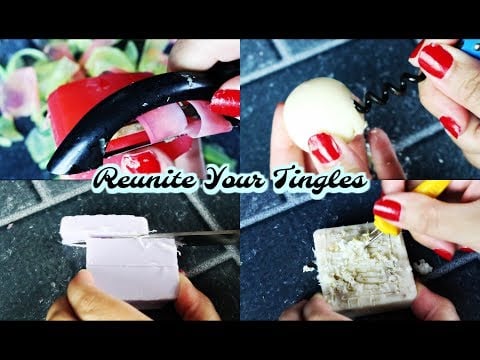 ASMR| SOAP EUPHORIA Shaving Tapping Cutting Digging Scratching (No Talking)