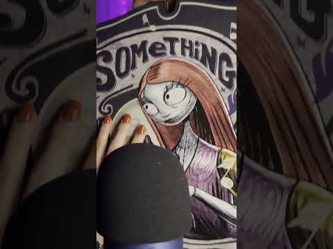 The BEST sounds Nightmare Before Christmas wooden sign #Halloween #shorts #tingles #asmrcommunity