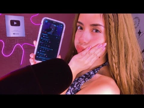 Susurrando tu nombre al oído 💓 | Besitos para ayudarte a dormir | Andrea ASMR 🦋
