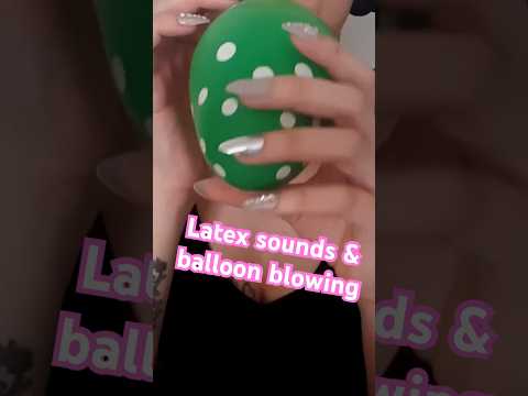 #asmr #asmrtriggers #relaxing #tingles #asmrballoon #latex #balloonasmr