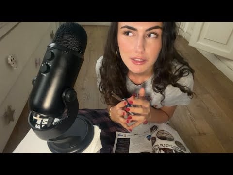 asmr haciendo un collage