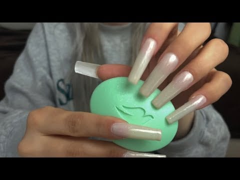 ASMR | Soap 🧼 Scratching, Scraping & Tapping | Very Satisfying ✨