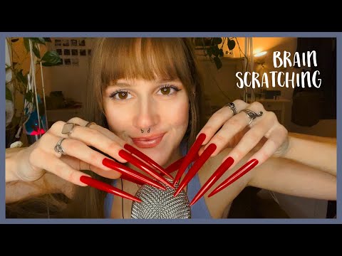 ASMR | mic scratching with LONGEST NAILS [german | deutsch]