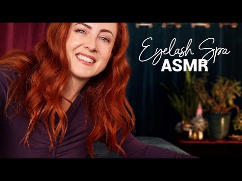 Sleepy ASMR Spa 💤 Eyelash Extensions Appointment 💤 Soft speaking & Gentle Sounds