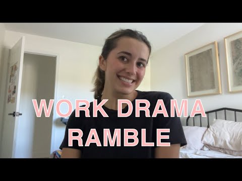 ASMR Ramble - Telling You My Work Drama as a Bartender… (Soft Spoken)