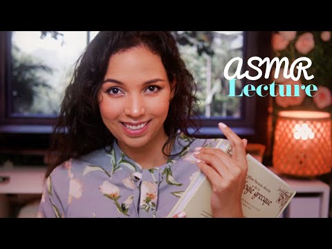 ASMR | DOUCE LECTURE (Mythologie Grecque) Part.2 (re-upload)