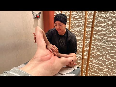 ASMR 🔥 Back Massage (Yonca)