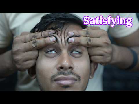 Drifting Off: Forehead Tapping & Head Scratching Massage ASMR for Instant Calm & Deep Sleep Recovery