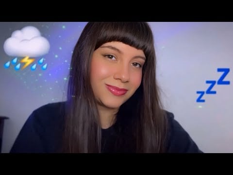 ASMR Tapping com Chuva e Trovões 🌧️⚡ Ritmo Relaxante para Dormir
