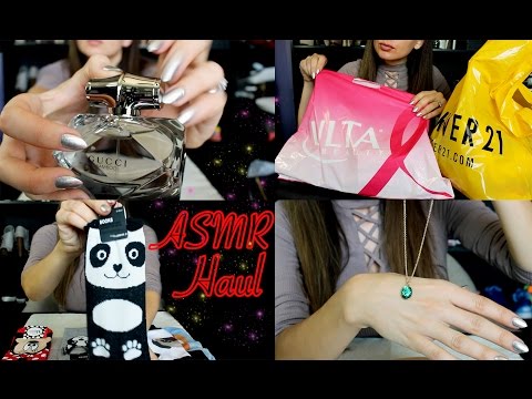 ASMR Haul ( Ulta, Forever 21)