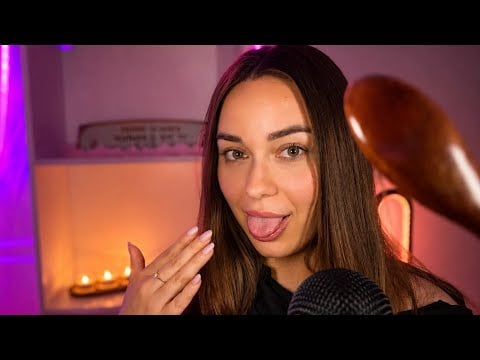 ASMR Mouth Sounds & Mouth Scooping 🤍 Intense Tingles