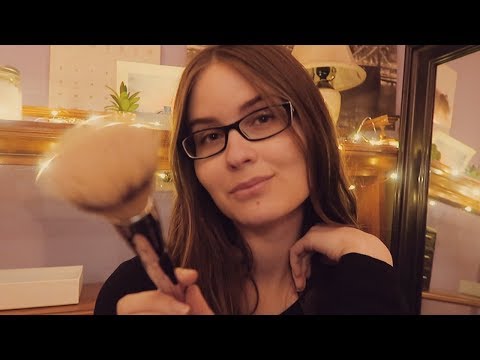 ASMR Visual Triggers (Face Touching, Brushing, Tracing, Stipple)