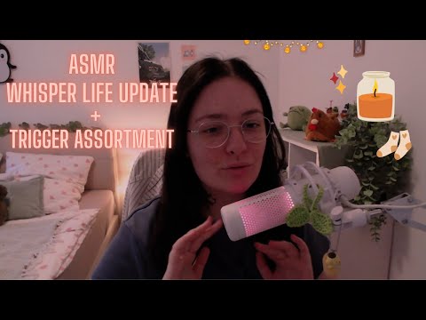 ASMR Whispered Life Update | Trigger Assortment for Deep Sleep💤