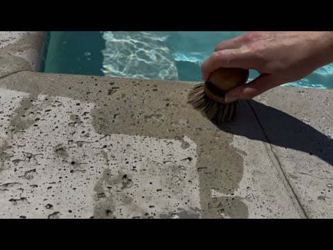 Painting Until the Entire Screen is Wet Concrete (pool asmr)