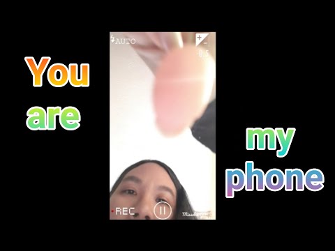 ASMR POV YOU ARE MY PHONE (Soft Spoken, Phone Tapping, Squishing) 📱🐞 [Lofi]