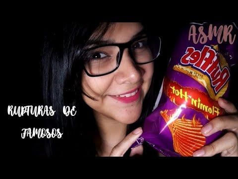 ASMR Comiendo rufffles flamin hot por primera vez y chismosesmos 😆 | ASMR en Español