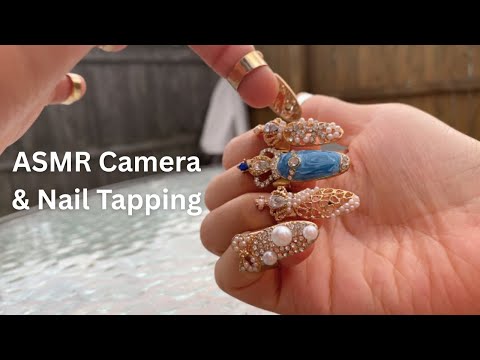 ASMR Tapping on Camera & Nails