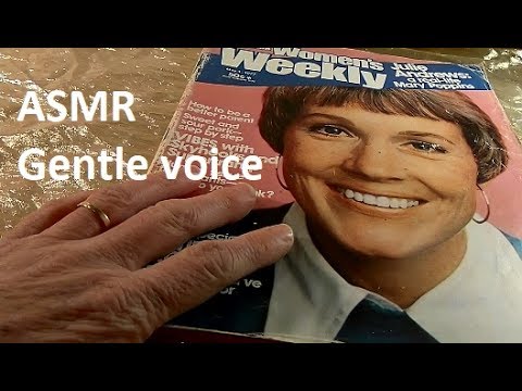 ASMR: Browsing through 1975 Womens Magazine - Soft Spoken