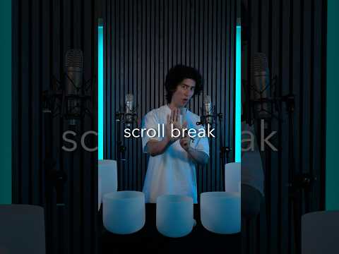 Scroll Break ✋ quick 3 minute reset 🧘 #asmr