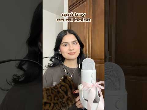 asmr qué hay en mi bolsa 🐆