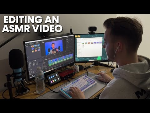 Edit an ASMR Video With Me (No-Talking for Sleep, Relaxation, Studying)