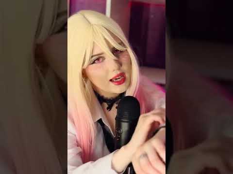 🌙 ASMR anime cosplay Marin Kitagawa 💗 relaxing video (full on my channel)