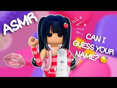 Roblox ASMR ~ IF I SAY YOUR NAME, YOU CAN SLEEP 😴 