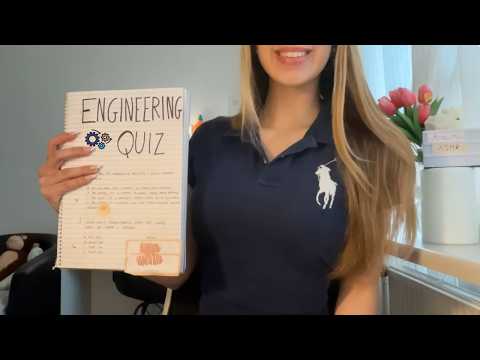 asmr engineering quiz ⚙️💻