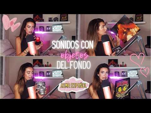 Estantería tour  (1)  | ASMR Español | Sonidos con objetos