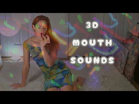 ✨Unique ASMR✨ - 💋Layered Mouth Sounds with a Tiny Mic - No Talking (Experimental)🍄