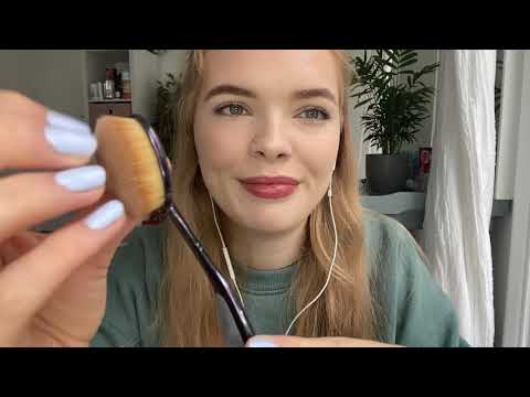 ASMR Mic, Face and Camera Brushing - no talking🤫