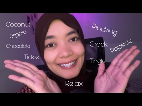ASMR Tingly Trigger Words for Sleep☁️