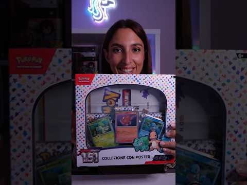 UNBOXING della COLLEZIONE POKÉMON 151 🤩 #asmrita #pokemon151