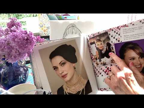 Makeup Class - Creating a Vintage 1960s look (ASMR RolePlay)