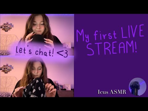 My first ASMR Live Stream!