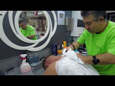 AMAZING ASMR HAIR AND BEARD CUT FROM MY COLLEAGUE. FOR THOSE WITH SLEEPING PROBLEMS AND DEPRESSION
