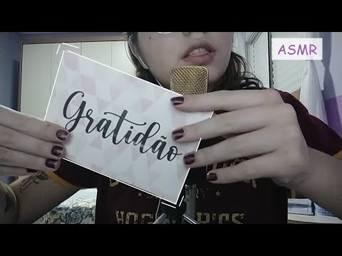 ASMR com OBJETOS que IRÃO te RELAXAR (No talking)