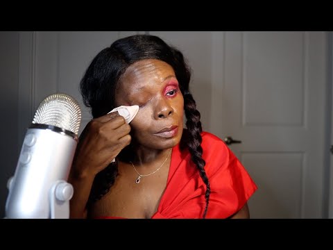 Get Unready With Me ASMR Makeup