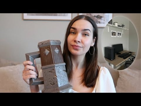 ASMR Ramble: Showing my gaming set up before surgery