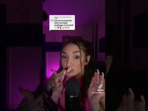 ASMR FRANÇAIS : EMOJI CHALLENGE 😍