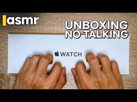 ASMR Unboxing Apple Watch SE 3 - No Talking