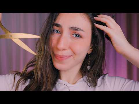 ASMR Haircut but You're My First Client Ever 💇🏻‍♀️ Roleplay