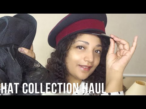 ASMR Hat collection haul *and why I don't wear them anymore