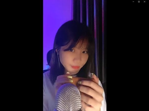 ASMR tapping trigger brain massage - Pii Ca ASMR