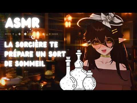ASMR RP Halloween 🎃 Tu entres dans la tanière de la sorcière du village