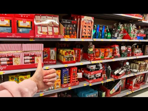 ASMR~WALMART CHRISTMAS SECTION WALK THROUGH 🛒🎄