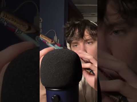 ASMR Pencil Case Tapping (FULL VIDEO LINKED) #triggersforsleep #satisfying #relax #tingle #asmr
