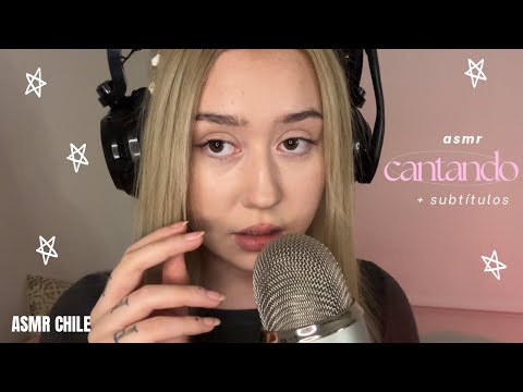 ASMR CANTANDO 🤍✨ CANCIONES QUE TOCARON MI ALMA