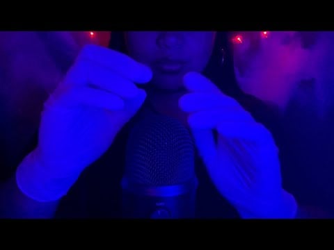 Latex Gloves ASMR | Hand Sounds, Finger Fluttering, Mic Gripping, & Sticky Sounds (No Talking)
